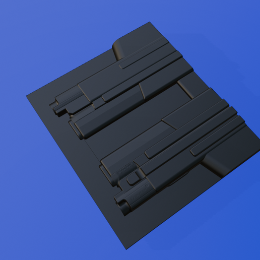 Springfielf Hellcat Mircro compact + Olight PL Mini 2 Split Mold vacuum.