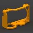 3.jpg Archivo STL Jaula para Sony A6100, A6300, A6400・Plan para descargar y imprimir en 3D
