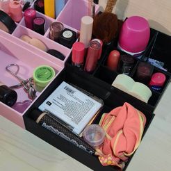 STL file Cosmetic Make-up Brush Storage Box Multifunction Large-Capacity  Table Organize 📦・Model to download and 3D print・Cults