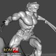 wolverine weapon x impressao18.jpg Wolverine Weapon X - Figure Printable 3D