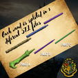 13.png Harry Potter Wand from the Harry Potter Universe