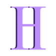 H.STL HEART LOVE PENDANT