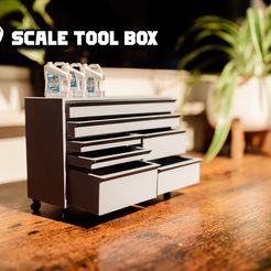 Desktop Mini Toolbox by DiTech Fabrications, Download free STL model