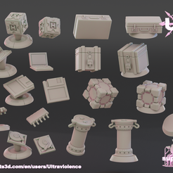 038_tokens.png Archivo STL fichas de botín de la tumba estelar・Modelo imprimible en 3D para descargar