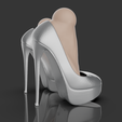 untitled.162.png 4 3d shoes / model for bjd doll / 3d printing / 3d doll / bjd / ooak / stl / articulated dolls / file