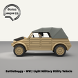 BattleBuggy_HighDetail_7_5cm-D1.png BattleBuggy - WW2 Light Military Utility Vehicle - Playmo Scale