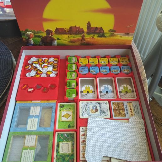 rys3.jpg Catan - Organizer - Deux grandes extensions dans une seule boîte Modèle d'impression 3D