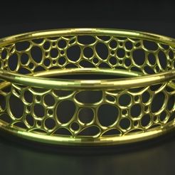 acc2a9d43e2ac3a1b831d94d72ce04d5_display_large.jpg Archivo STL Pulsera 22・Objeto de impresión 3D para descargar