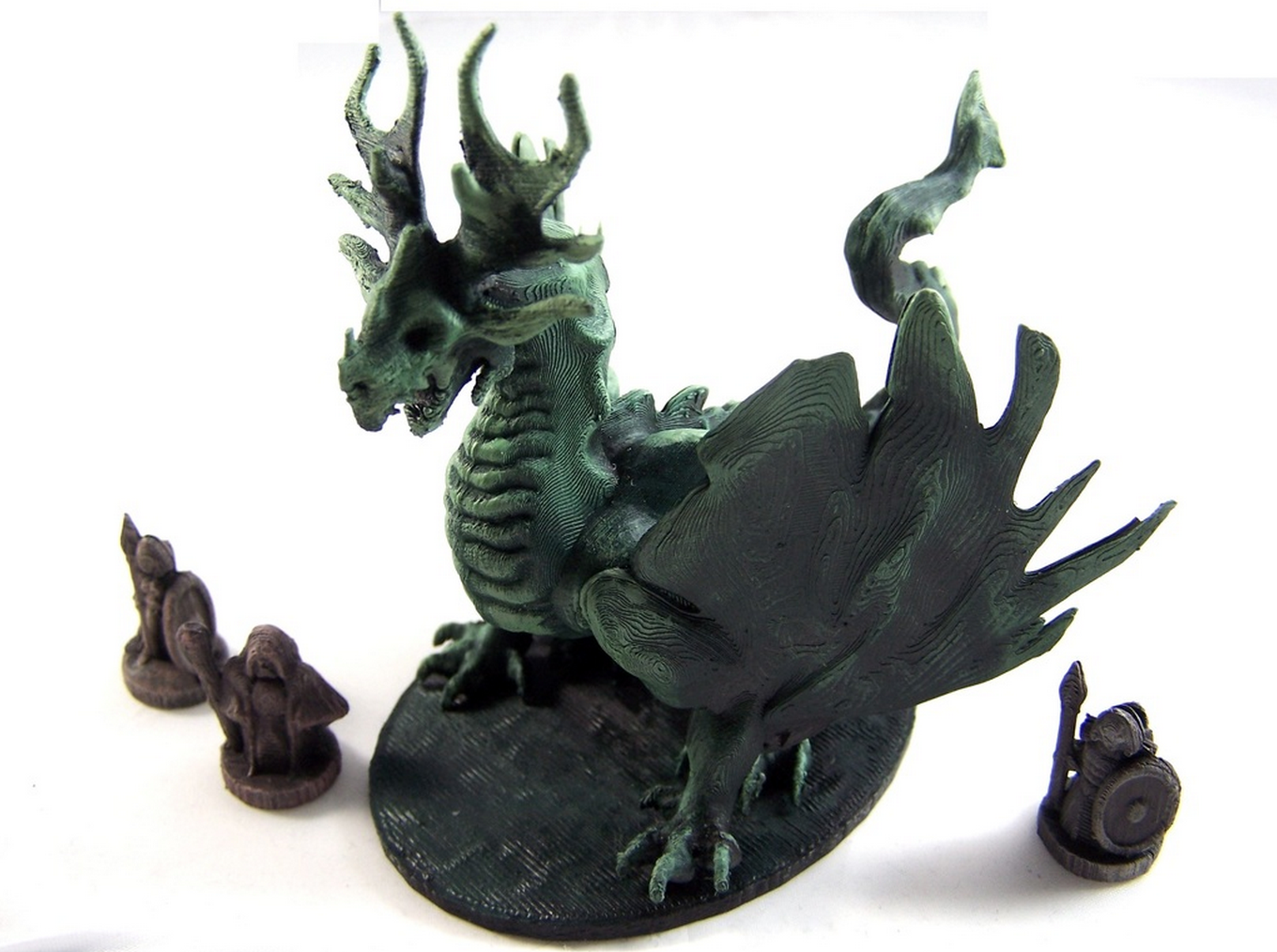 Forest Dragon Print 3D Chaos Ogro 2-Echelle 15mm 