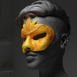 5.png Prom Party Masquerade - Face Mask 3D print model
