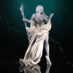 BackCreamM.png Файл STL Колдунья Эстрелла - поддерживается - NSFW-версии・Модель для загрузки и 3D-печати