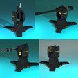 image_2024-06-13_175215928.png Helldivers 2 Turret Bundle Including Cannon, Gatling, Mortar And Rocket  Sentry Gun / 3D-printable 3D print Prop Cosplay Toy Military Weapon Replica Copy