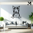 Bulterier-Hang.png Wall silhouette - Dogs Hang