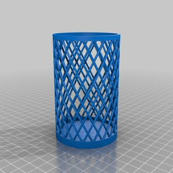 a7c5e4f7d4f92795243f10597b44b81e.png Fichier STL gratuit Porte-crayon simple, personnalisé・Plan pour impression 3D à télécharger