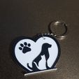 15.jpg Keychain Love Cat and Dog