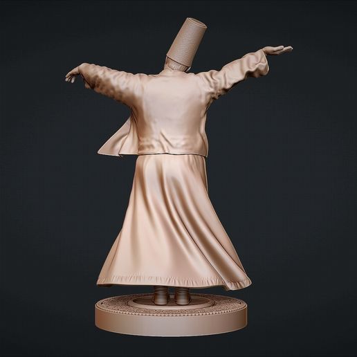 04.jpg The Whirling Dervishes 3D Model