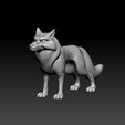 wolf1.jpg Wolf - toon wolf - cartoon wold 3d model