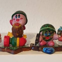 Kirby-Army.jpg Small pink ball soldiers Not Kirby