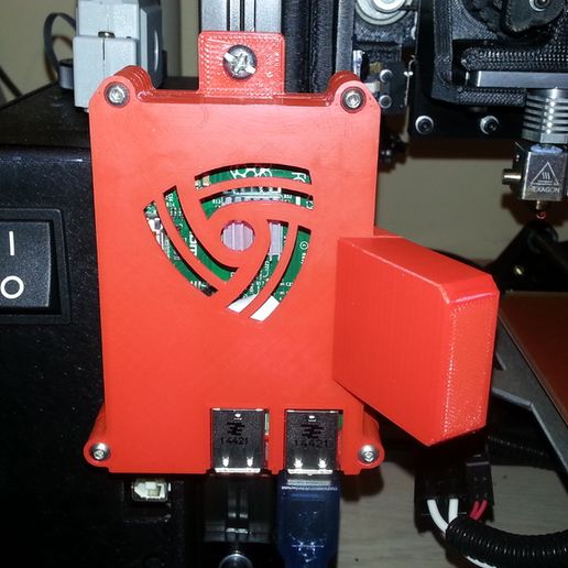 📷 Lulzbot Taz 3/4/5/6/7 Raspberry Pi (and Pi Camera) Case/Mount - for ...