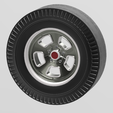 2.png 148 Wheel and Vintage Slick for 1/24 scale autos and dioramas