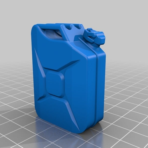 Scale Accessory - Jerrycan - 3D model önizlemesi