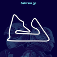Included-tracks.png F1 track Bahrain circuit wall art gift Season 2024