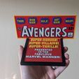 01.jpg Avengers #1 Sign + Display Stand