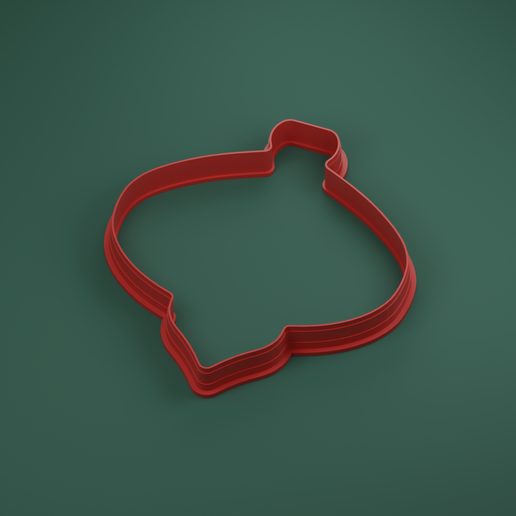Onion Christmas Ornament Cookie Cutter
