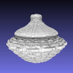 screenshot.9155.jpg Free OBJ file Basket With Lid・3D printable design to download
