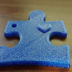 photo_2020-01-03_19-50-01.jpg Free STL file Autism Awareness Puzzle Piece Keychain・3D print model to download