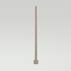 poste-de-hormigon-electrico-completo.png STL file H0 scale concrete electric pole・3D printable model to download
