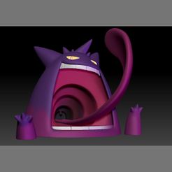 GigantamaxGengarGigantamaxGengar.jpg Fichier STL Pokemon Gengar Gigantamax・Modèle à télécharger et à imprimer en 3D