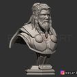 01.JPG Thor Bust Avenger 4 bust - 2 Heads - Infinity war - Endgame 3D print model