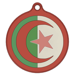 Algeria.png Keychain Morocco, Algeria and Tunisia