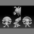 2.jpg Archivo STL Pokemon Sneasel Weavile・Objeto para impresora 3D para descargar