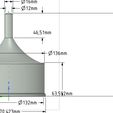 funnel_v1-r1.jpg Professional funnel with waste protection 3d-print model