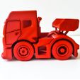 truck10.jpg Mechanical Racing Truck - print in place, no supports