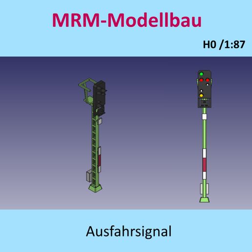 Ausfahrsignal.jpg Señal de salida DB - kit H0