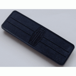 yo-1.jpg STL file Cover for toyota fj40 radio hole・3D printing idea to download