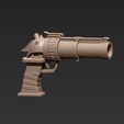 image1.jpg Jinx Arcane Stylized Pistol - Ultimate Cosplay Prop 3D Model
