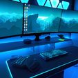 << —=SSs SSSsss SSSs_sac¢ SSS SSS) SS Fichier STL support de moniteur de bureau・Modèle à télécharger et à imprimer en 3D