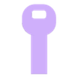 Key.stl 1/10 Intérieur pour Jeep Cherokee XJ / Comanche Hard Body