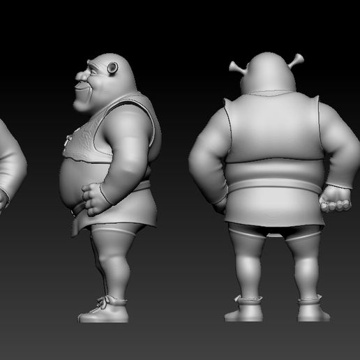 👶 shrek・ STL File for 3D printing・Cults