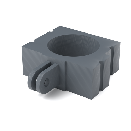 Tube Cam Clamp - tool-less over-centre latch, 4 diameters
