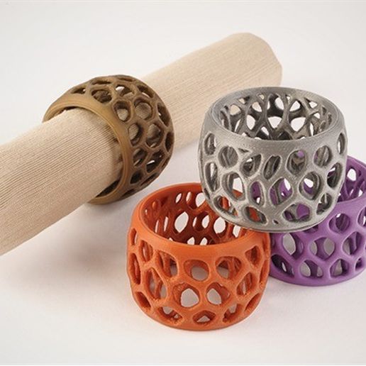 Macedonia Napkin Rings 3D model