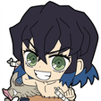Inosuke-Hashibira.png Брелок Demon Slayer - Inosuke Hashibira Chibi