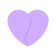 Coeur Face.stl STL-Datei Luminous Heart kostenlos・Objekt zum Herunterladen und Drucken in 3D