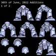 30th of June, 2022 Additions STL file Chonky Jarhead Builder・3D print design to download, Tinnut