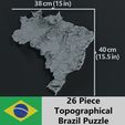 BrazilFrames0028.jpg TopoPuzzle 3D Бразилия (26 деталей)