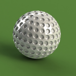 golf pelota2.png Archivo STL gratuito Pelota de Golf・Objeto imprimible en 3D para descargar